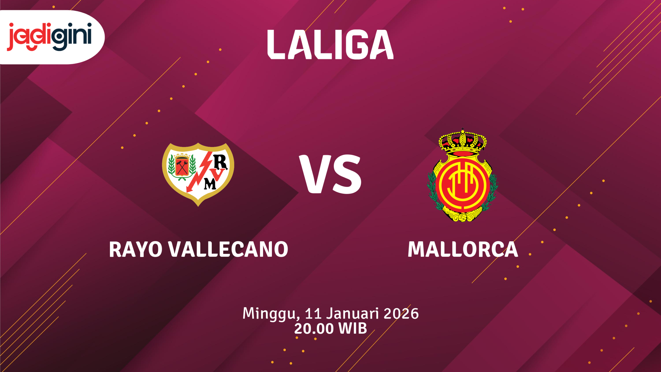 Match Banner: Rayo Vallecano vs Mallorca