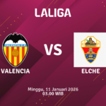 Match Banner: Valencia vs Elche