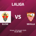 Match Banner: Elche vs Sevilla