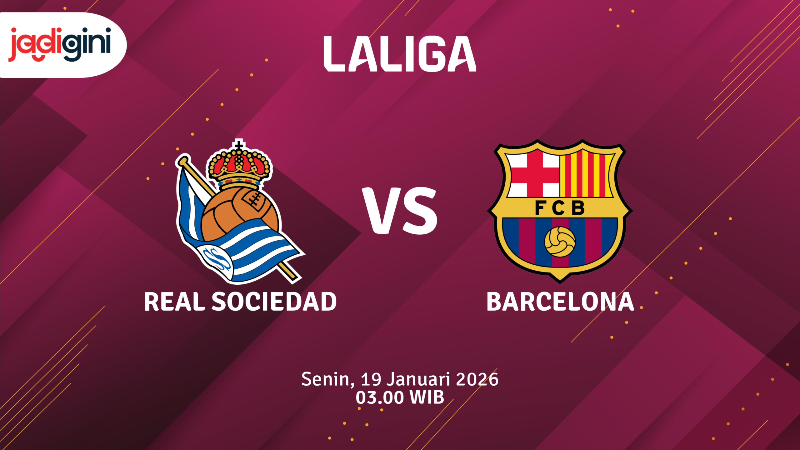 Match Banner: Real Sociedad vs Barcelona