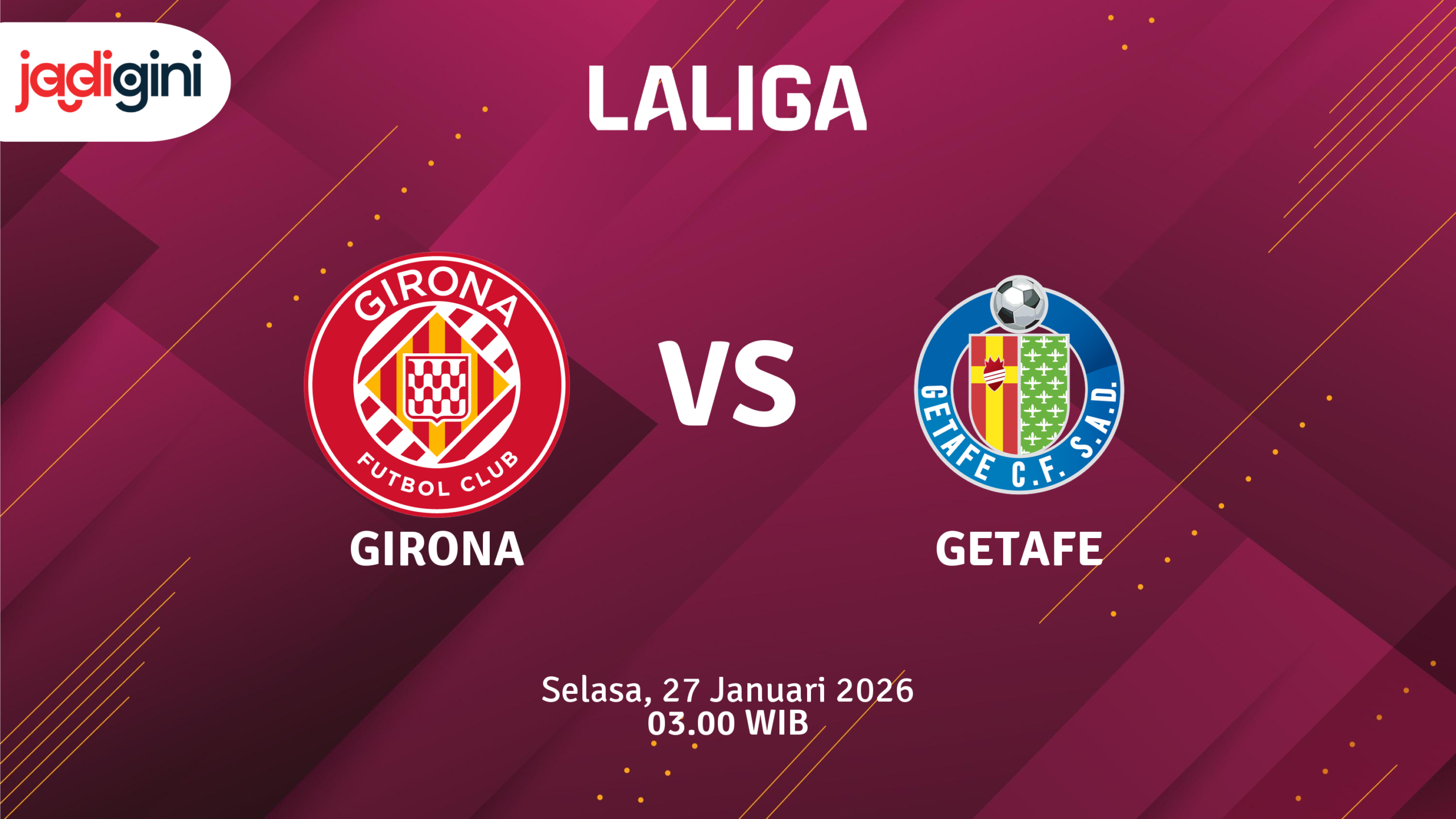 Match Banner: Girona vs Getafe