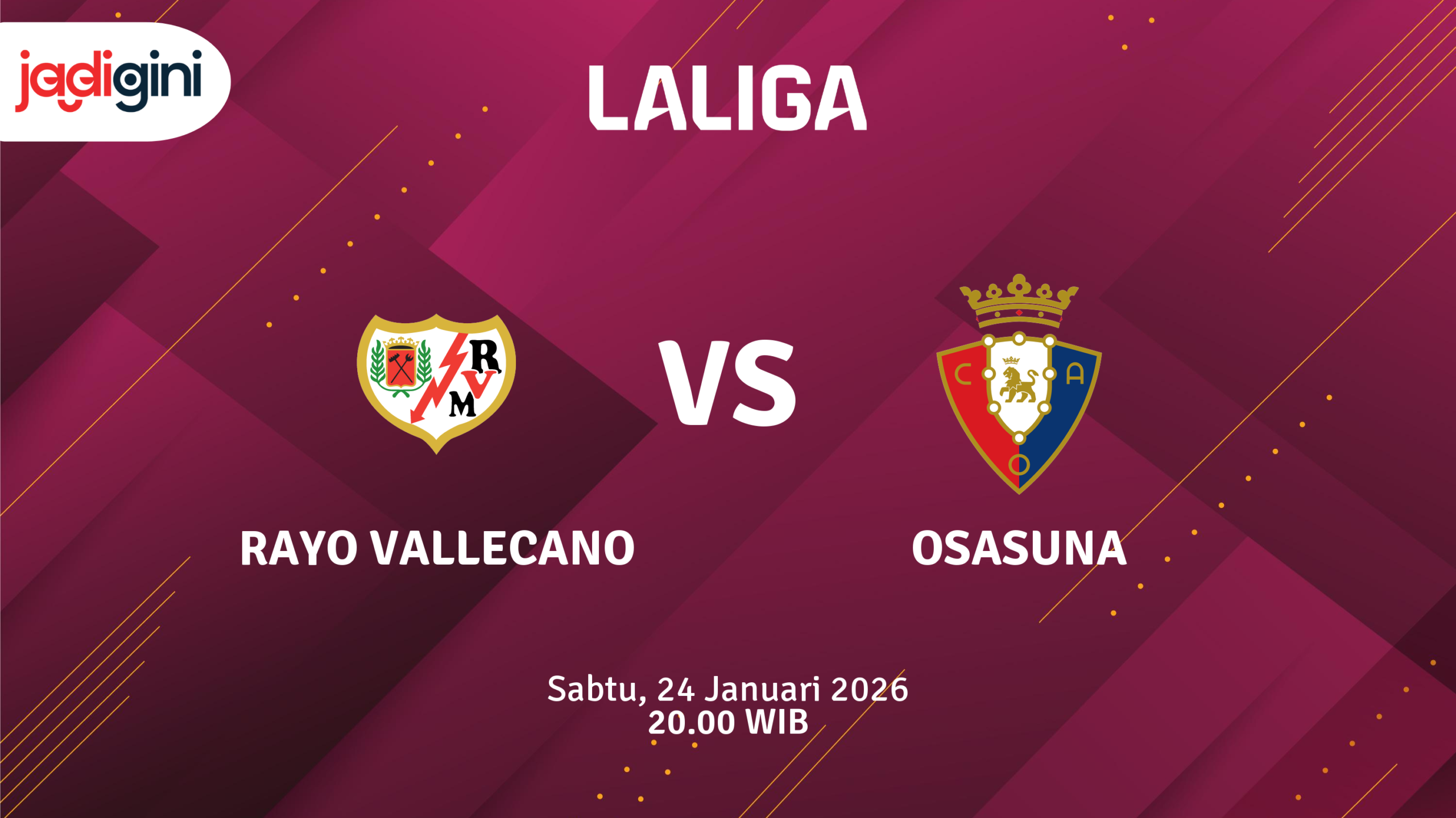 Match Banner: Rayo Vallecano vs Osasuna