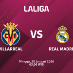 Match Banner: Villarreal vs Real Madrid