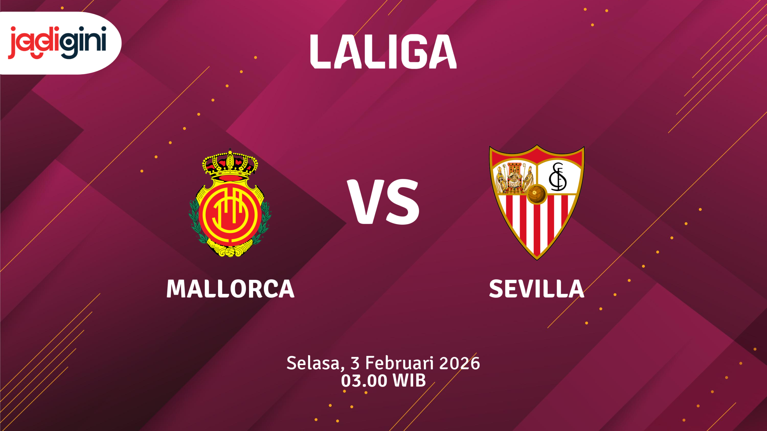 Match Banner: Mallorca vs Sevilla