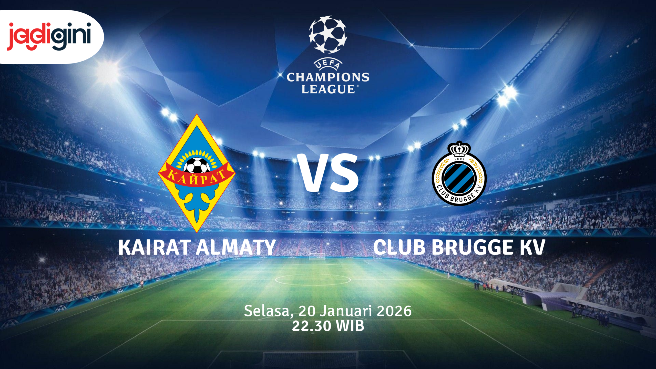Match Banner: Kairat Almaty vs Club Brugge KV