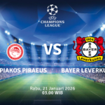 Match Banner: Olympiakos Piraeus vs Bayer Leverkusen