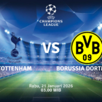 Match Banner: Tottenham vs Borussia Dortmund