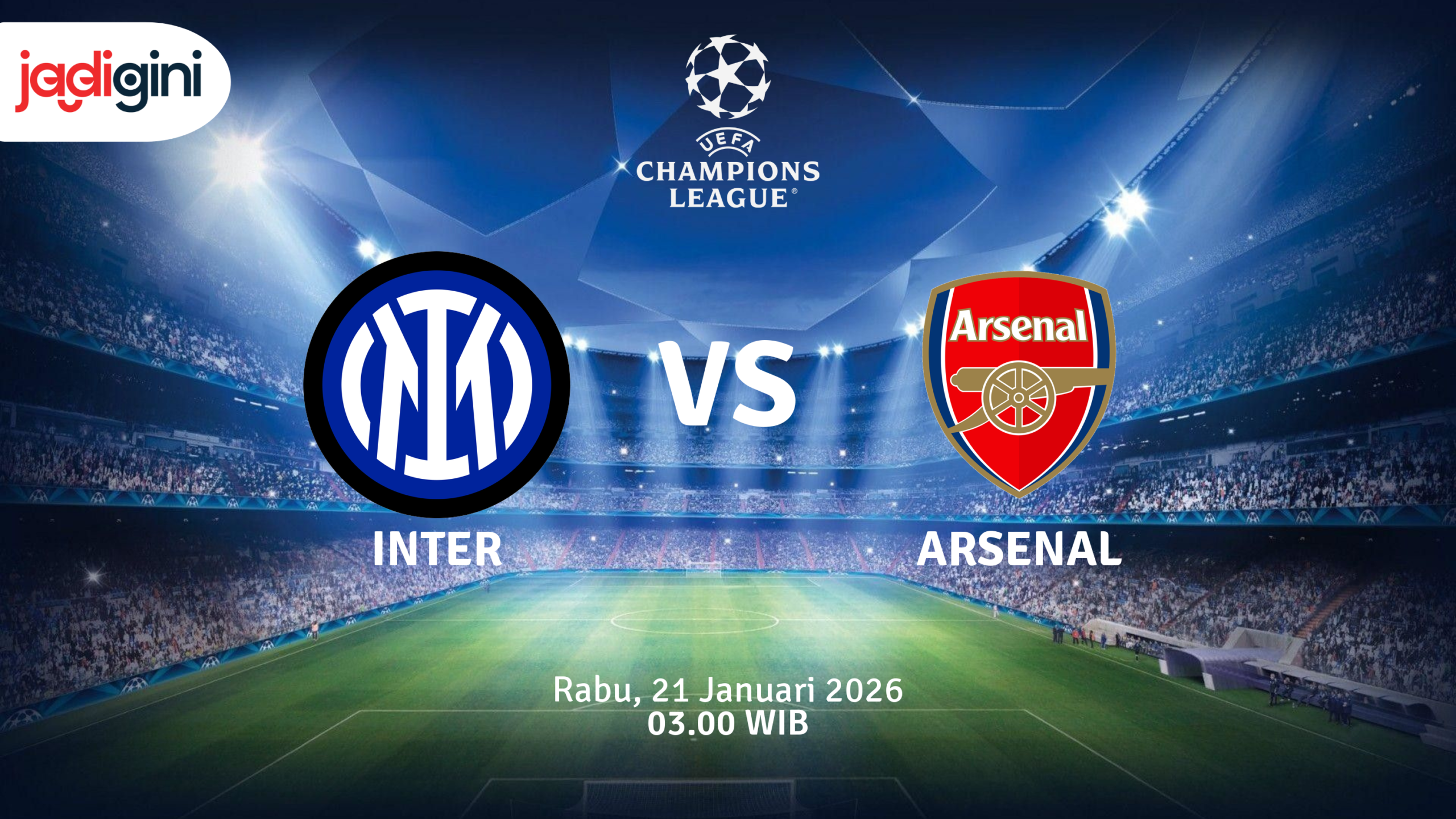 Match Banner: Inter vs Arsenal