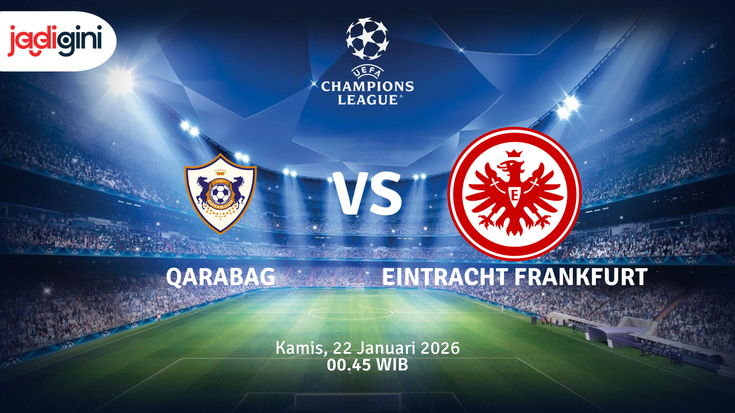 Match Banner: Qarabag vs Eintracht Frankfurt