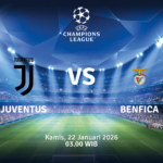 Match Banner: Juventus vs Benfica
