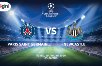Match Banner: Paris Saint Germain vs Newcastle