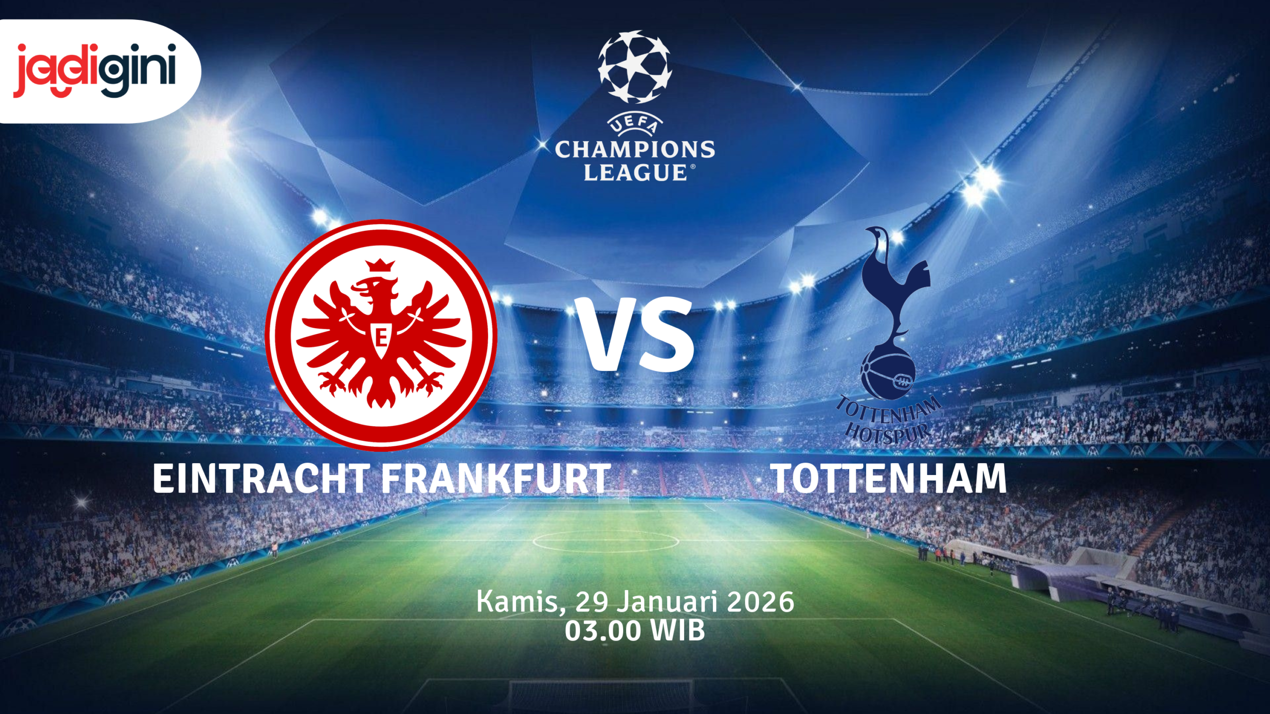 Match Banner: Eintracht Frankfurt vs Tottenham