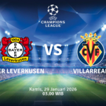 Match Banner: Bayer Leverkusen vs Villarreal