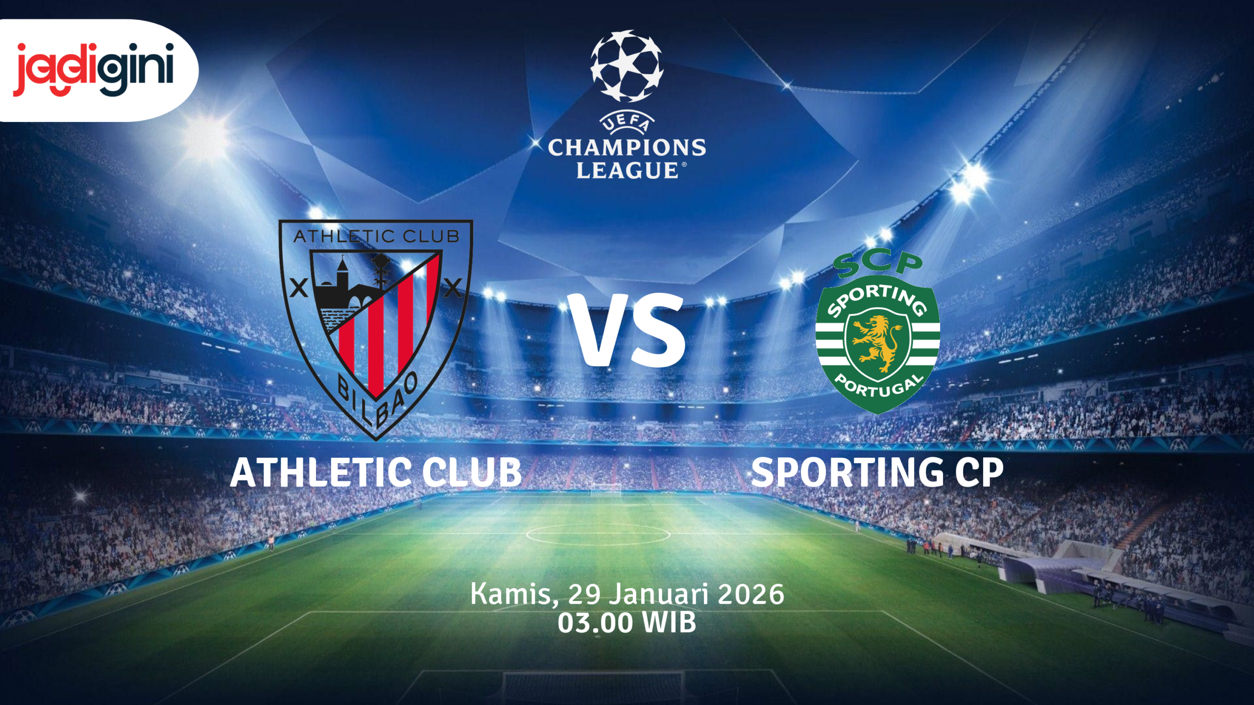 Match Banner: Athletic Club vs Sporting CP
