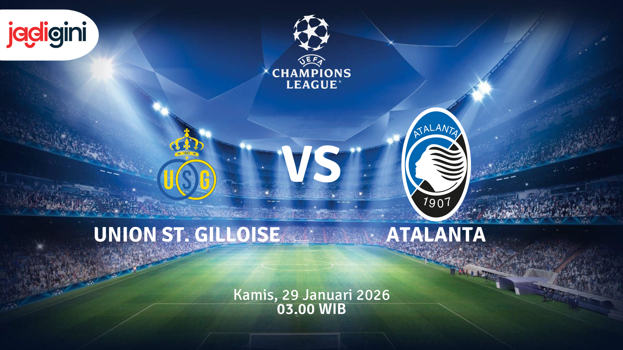 Match Banner: Union St. Gilloise vs Atalanta