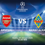 Match Banner: Arsenal vs Kairat Almaty