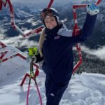 Lindsey Vonn saat berlaga di lintasan ski menuruni bukit, sebuah olahraga yang menuntut presisi ekstrem dan keberanian tak terbatas, Source: Instagram @lindseyvonn