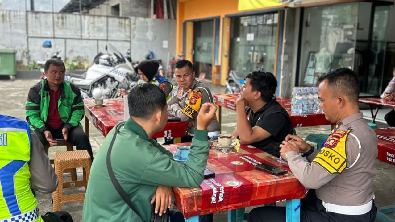 Satlantas Polres Lubuk Linggau Ajak Ojol Jadi Duta Keselamatan Jalan, Source: Polres Lubuk Linggau