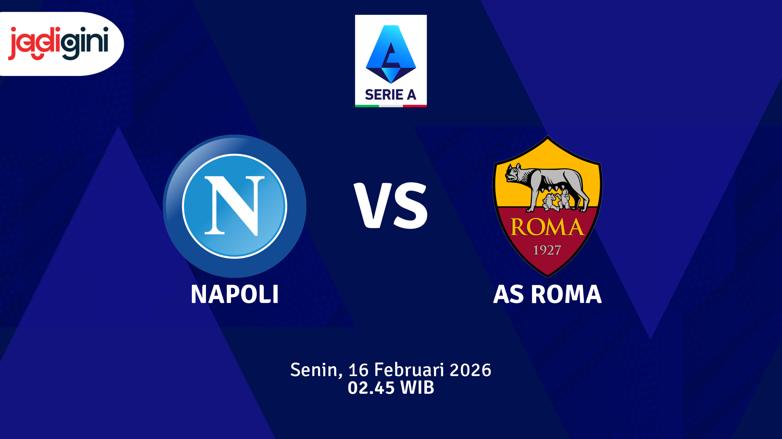 Match Banner: Napoli vs AS Roma
