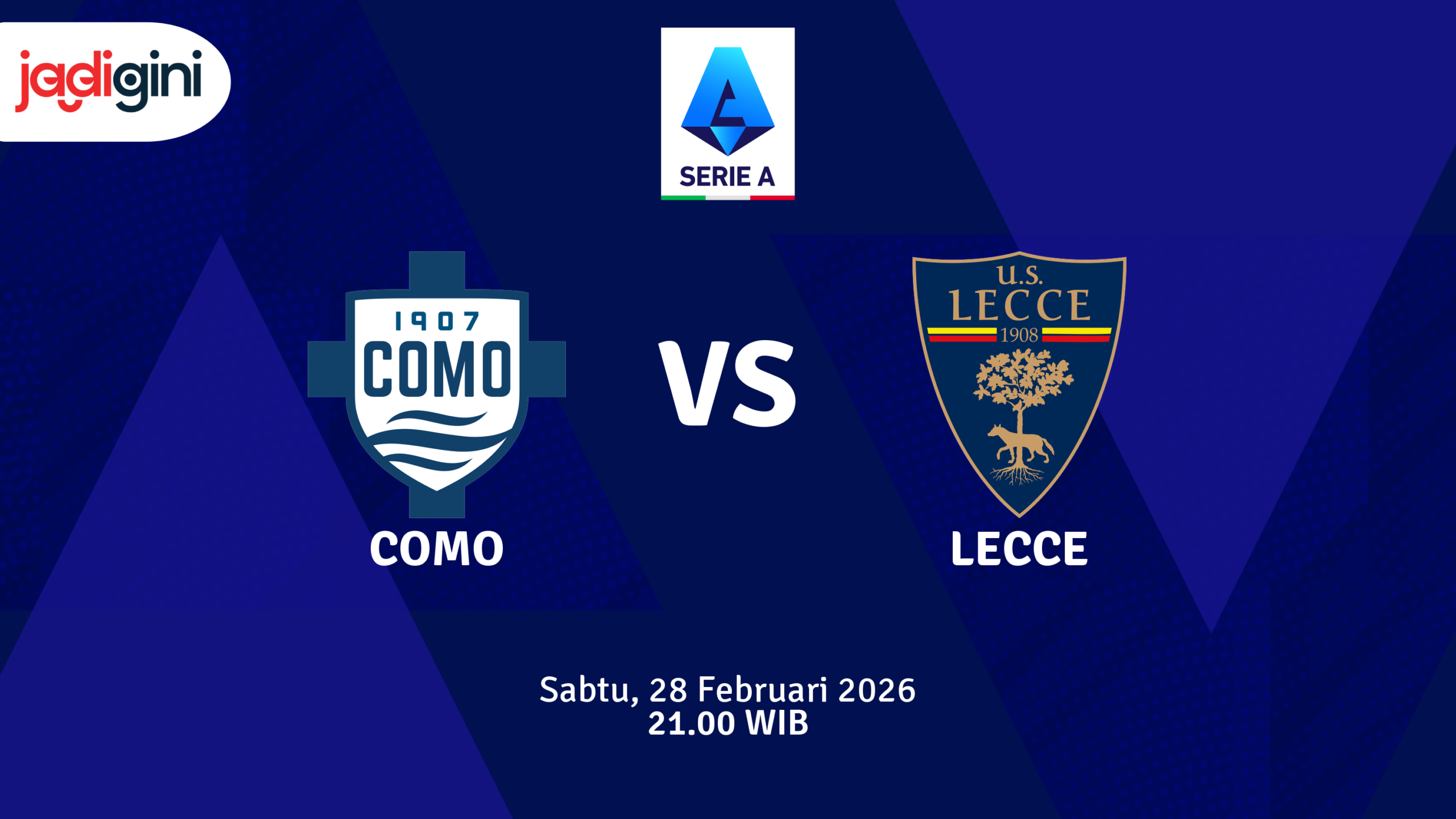 Match Banner: Como vs Lecce