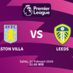 Match Banner: Aston Villa vs Leeds