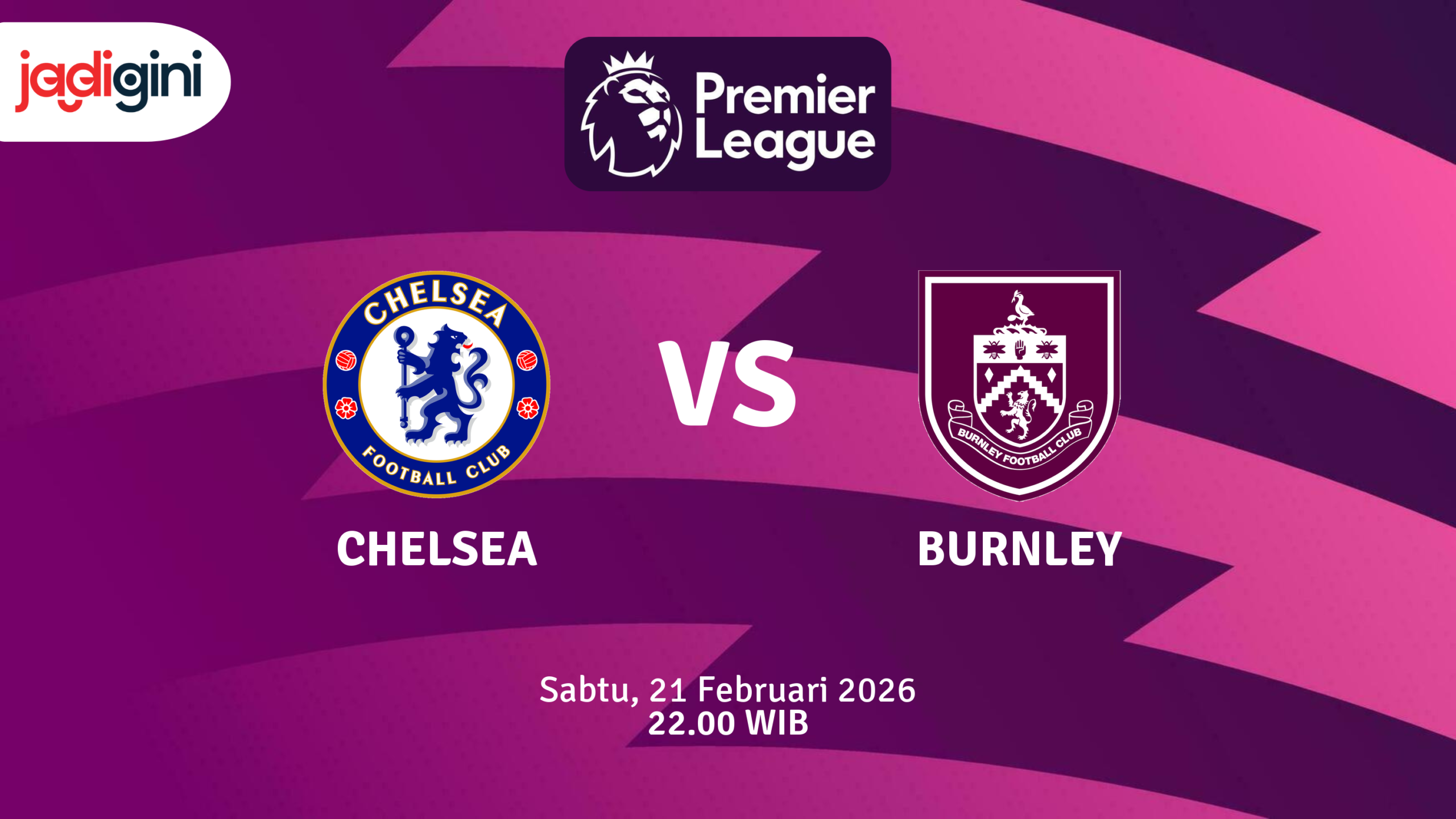 Match Banner: Chelsea vs Burnley