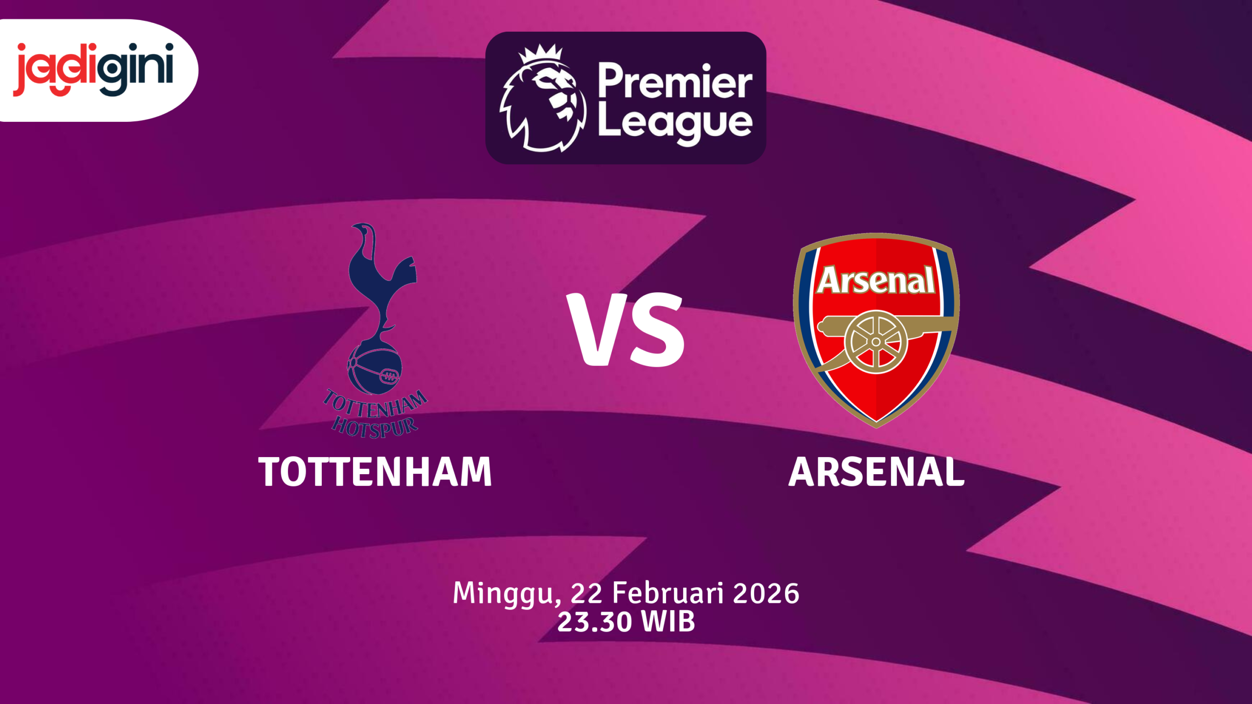 Match Banner: Tottenham vs Arsenal