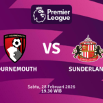 Match Banner: Bournemouth vs Sunderland