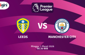 Match Banner: Leeds vs Manchester City