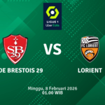 Match Banner: Stade Brestois 29 vs Lorient