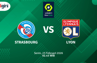 Match Banner: Strasbourg vs Lyon