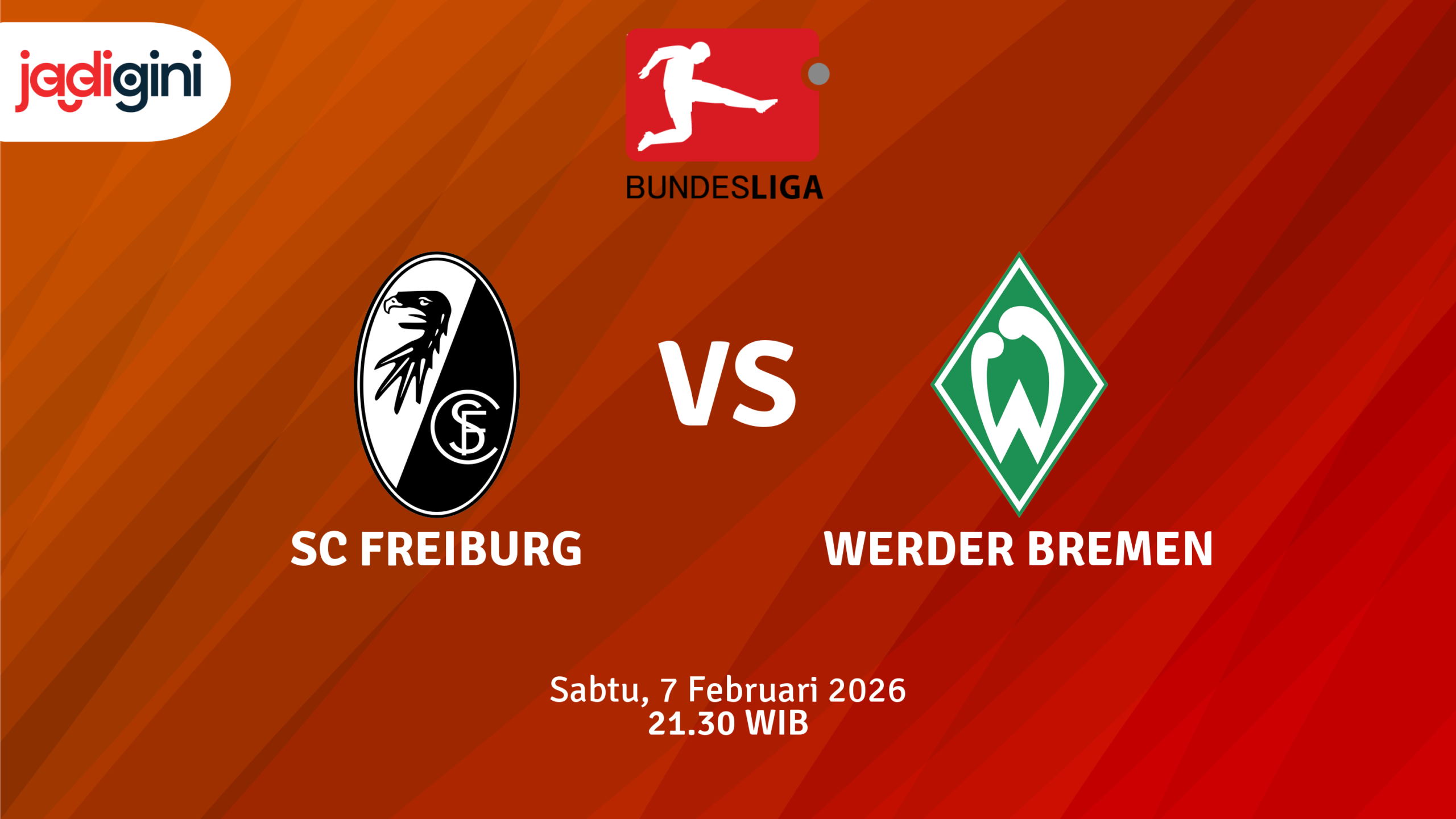 Match Banner: SC Freiburg vs Werder Bremen