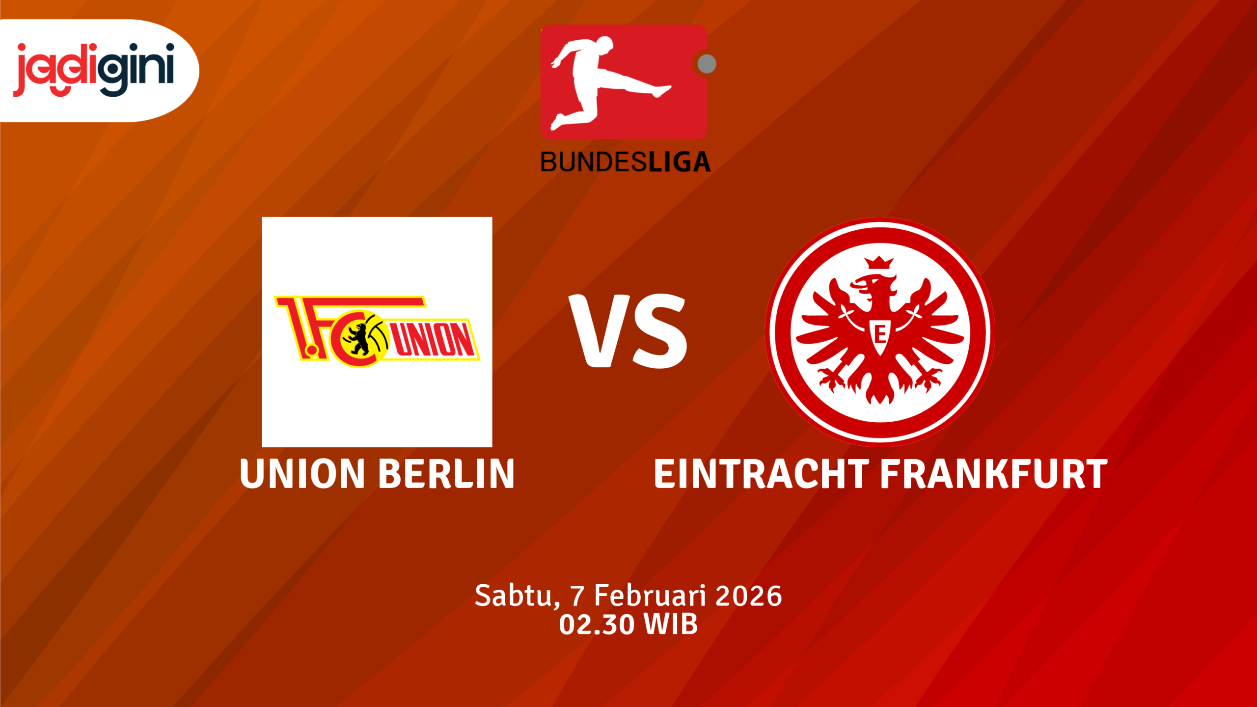 Match Banner: Union Berlin vs Eintracht Frankfurt
