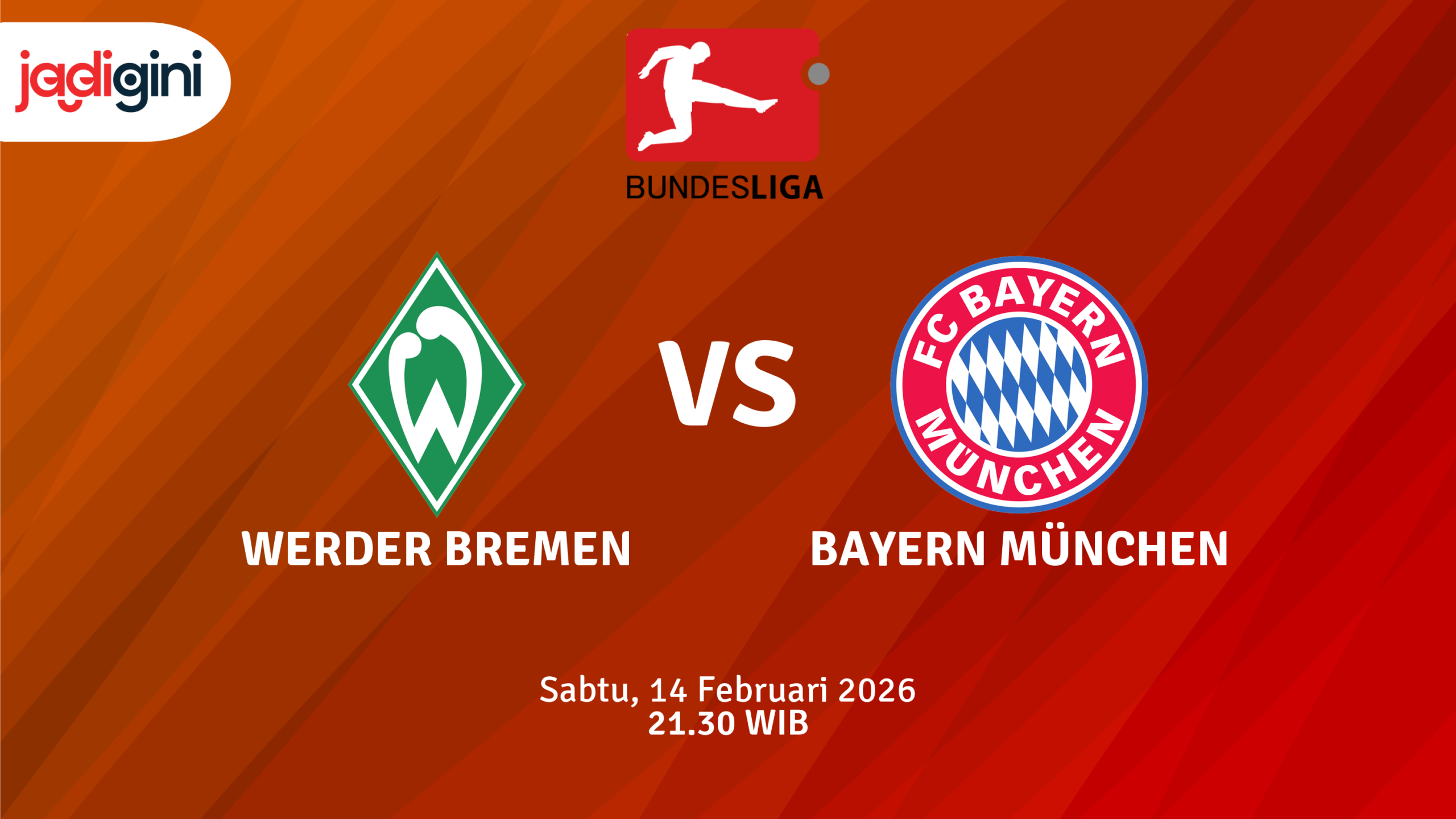 Match Banner: Werder Bremen vs Bayern München
