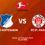 Match Banner: 1899 Hoffenheim vs FC St. Pauli