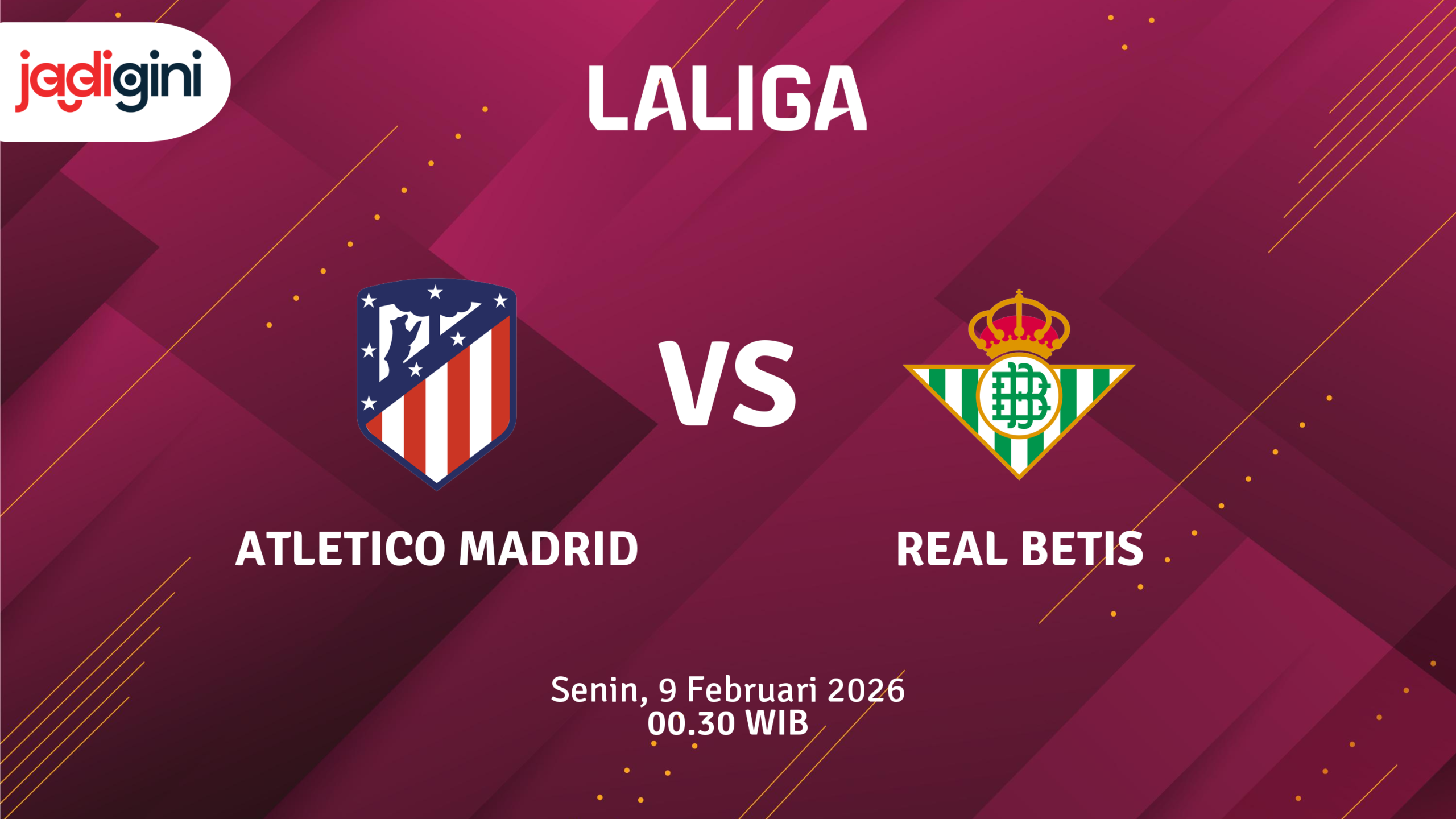 Match Banner: Atletico Madrid vs Real Betis