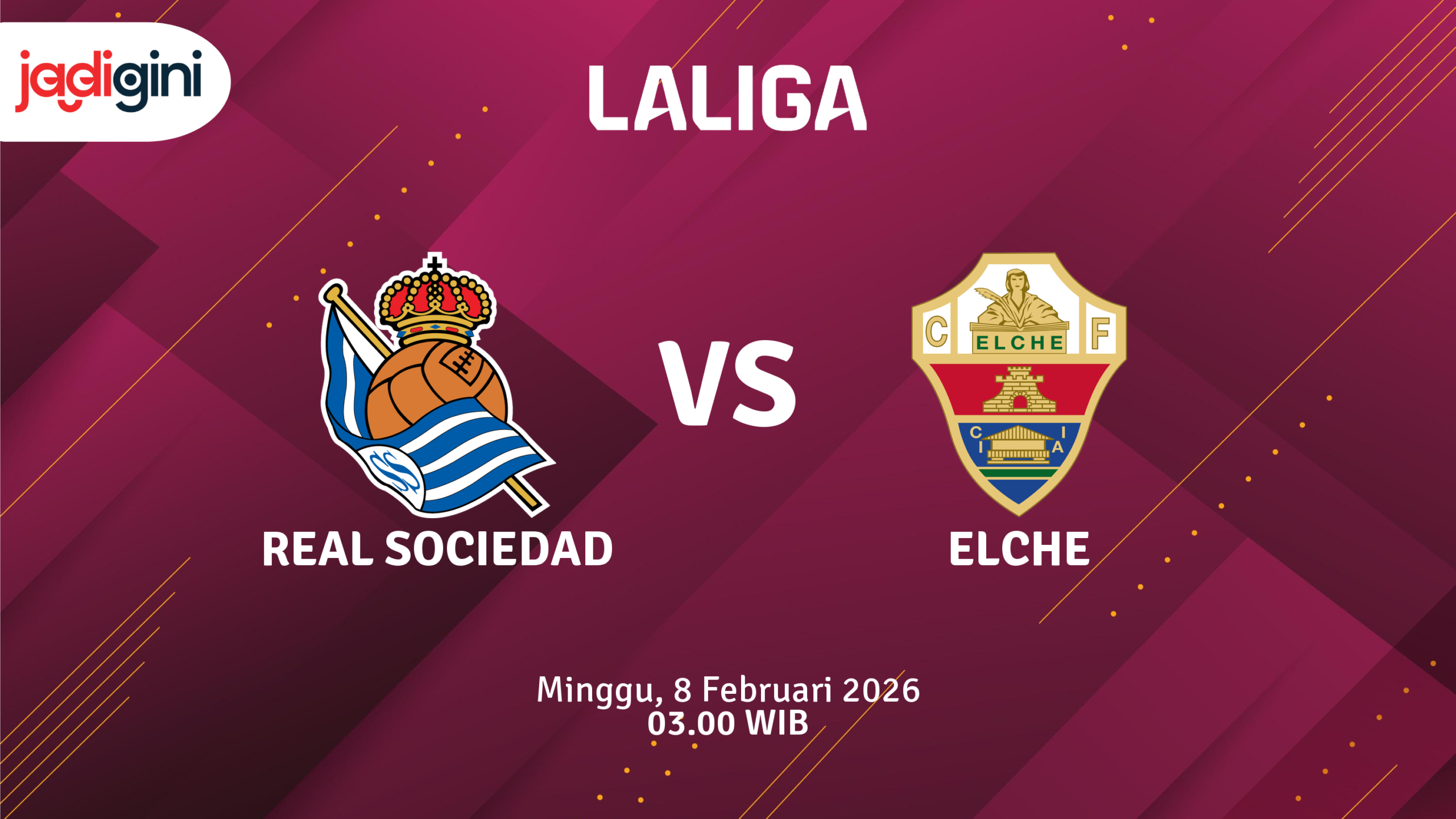 Match Banner: Real Sociedad vs Elche