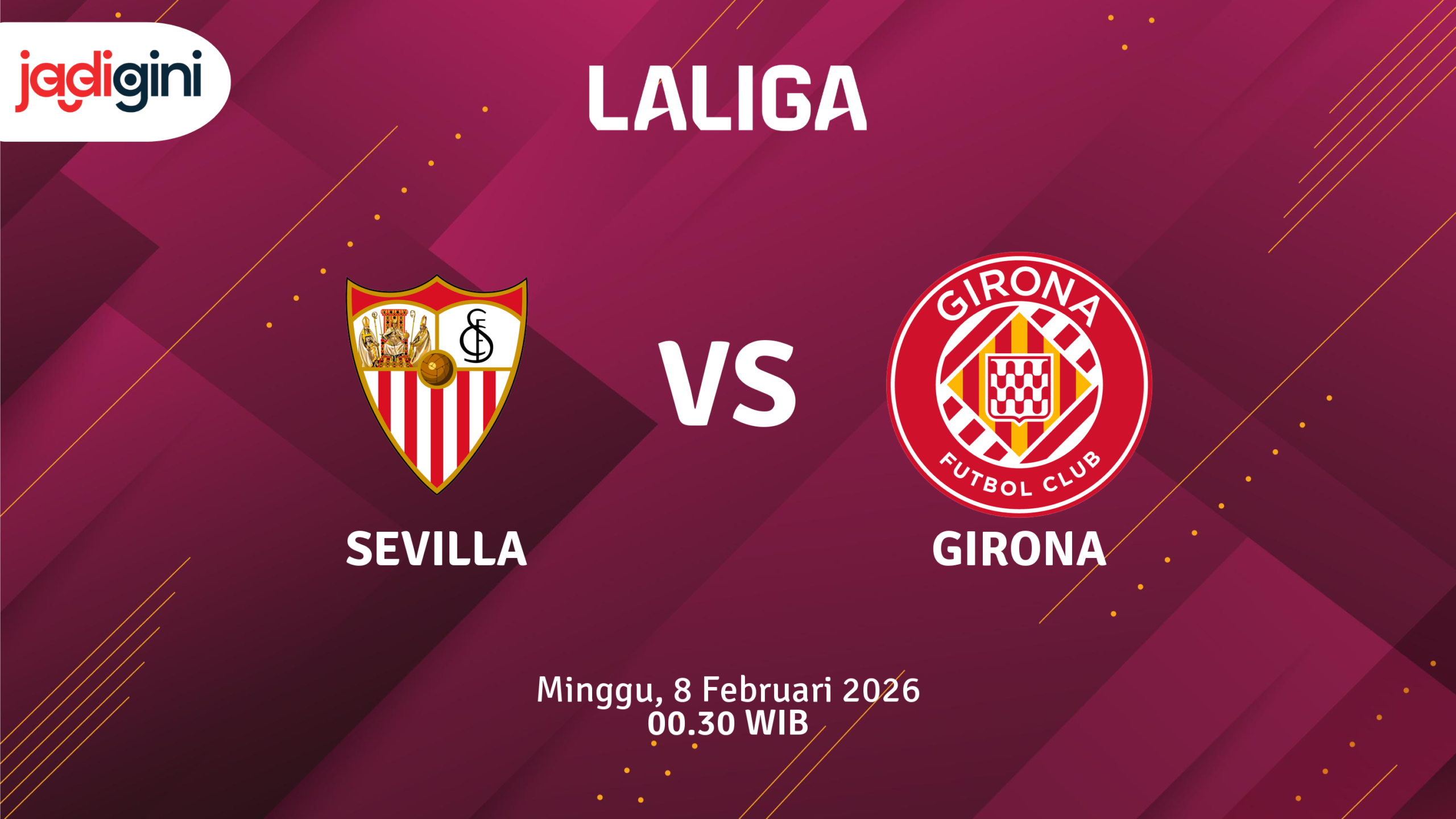 Match Banner: Sevilla vs Girona