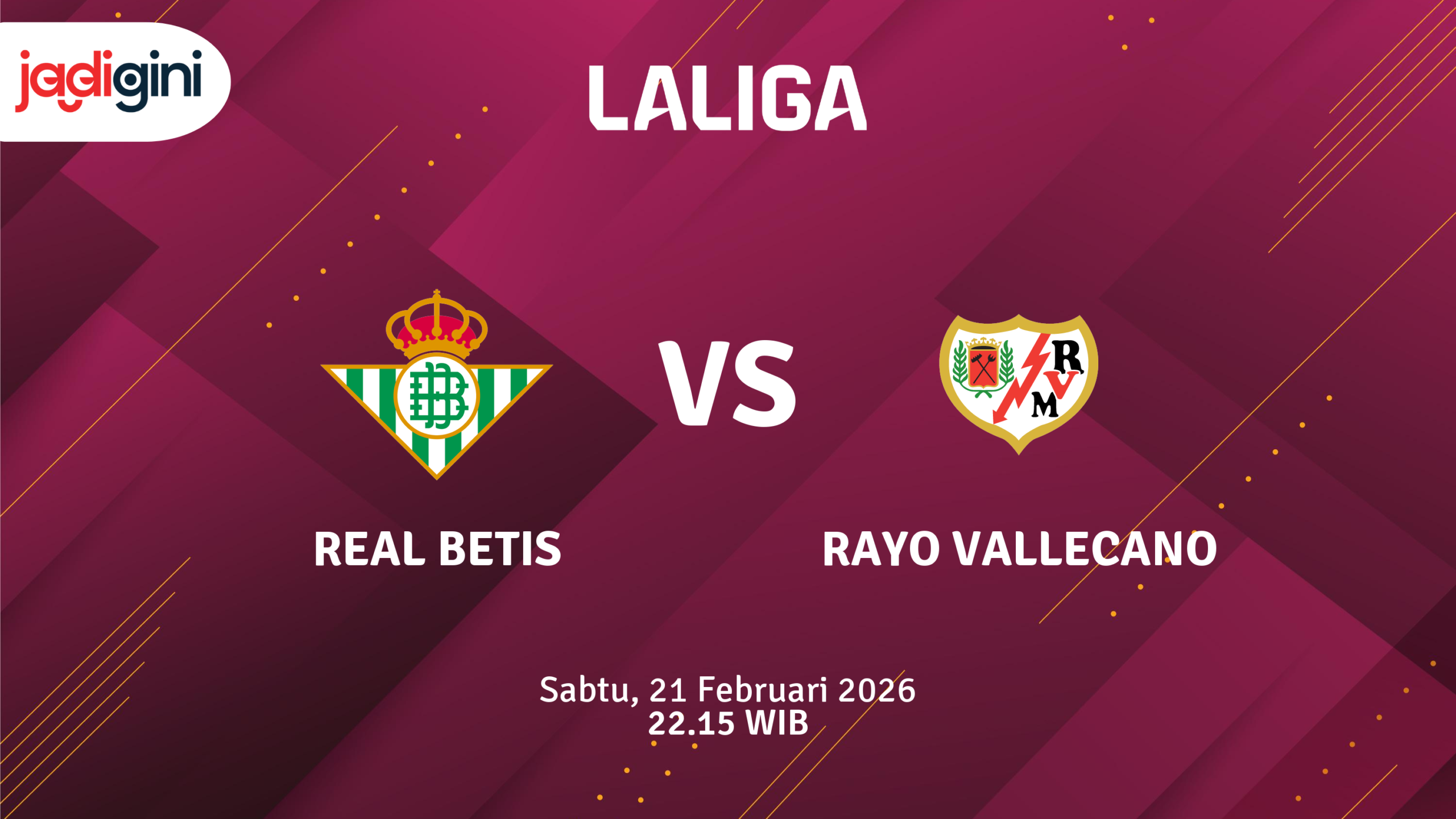 Match Banner: Real Betis vs Rayo Vallecano