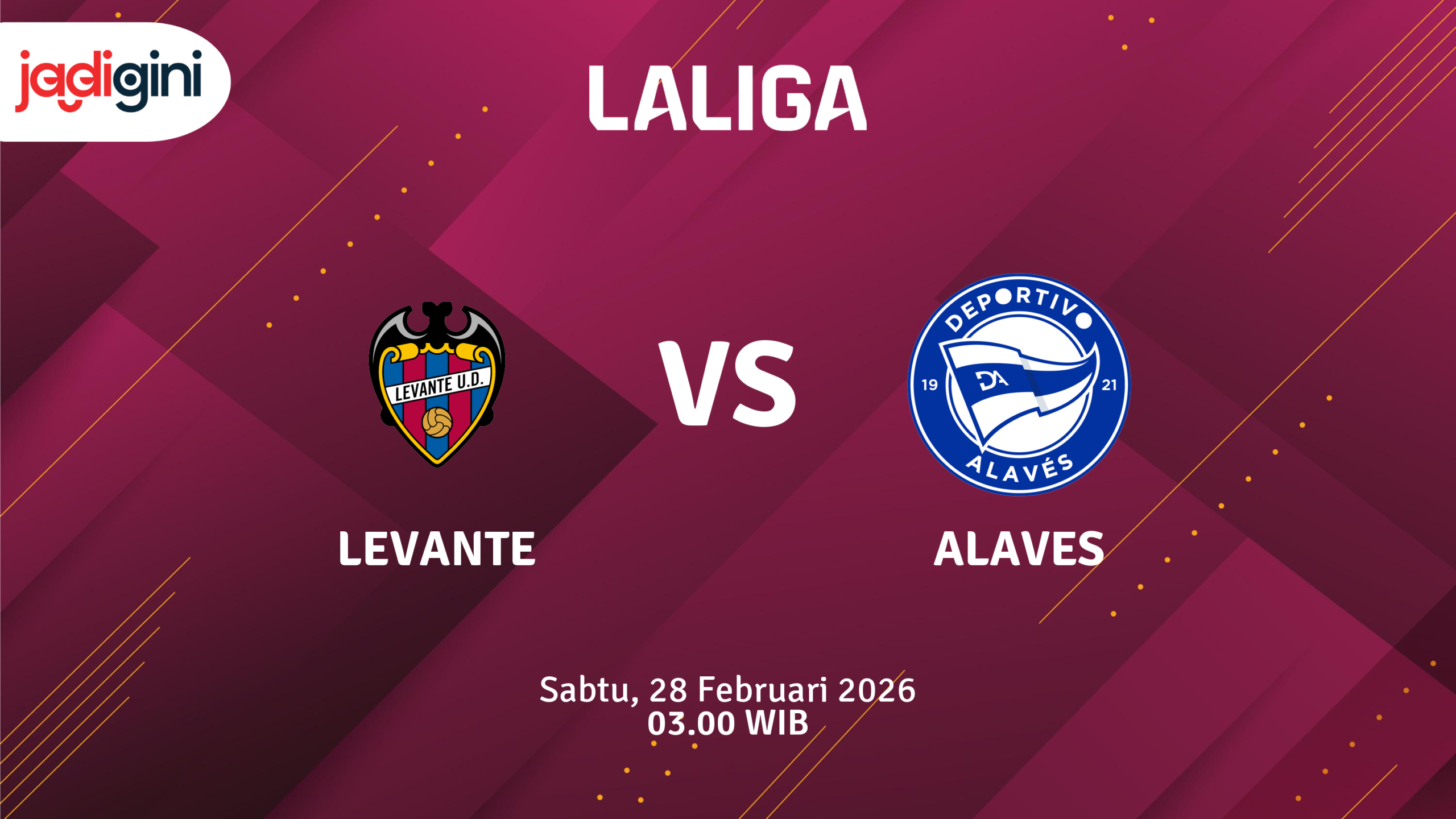 Match Banner: Levante vs Alaves