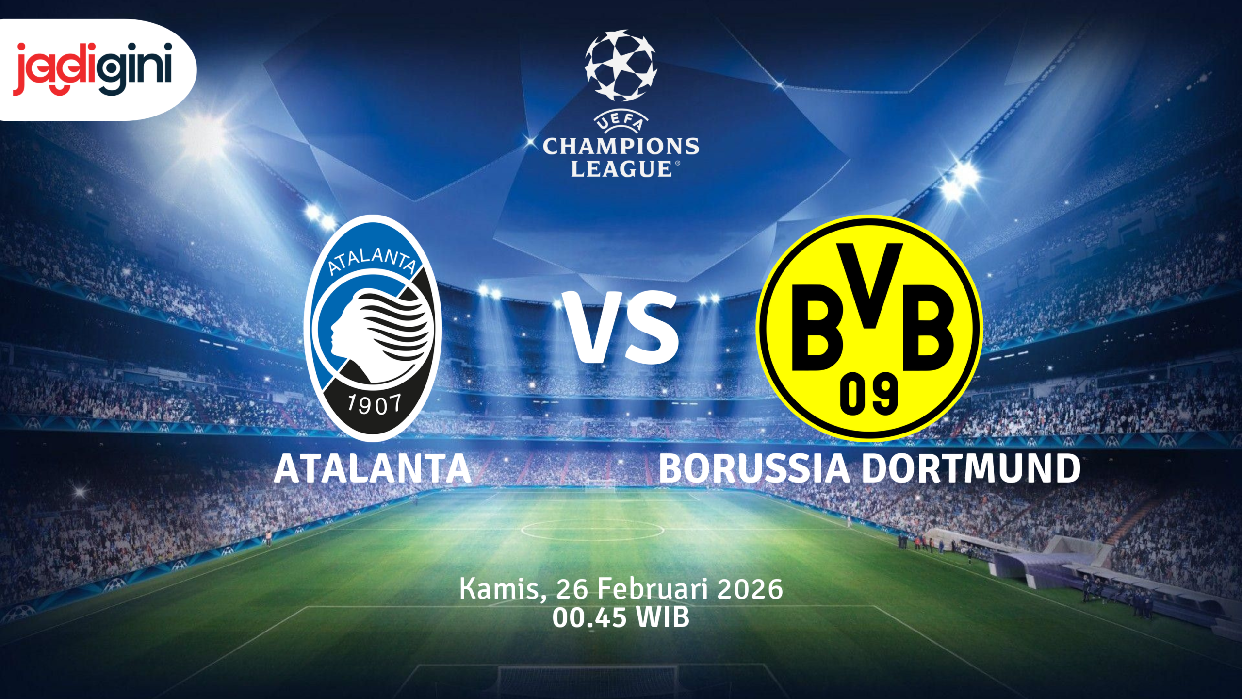 Match Banner: Atalanta vs Borussia Dortmund