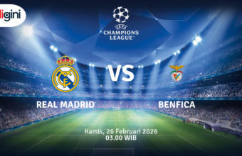 Match Banner: Real Madrid vs Benfica