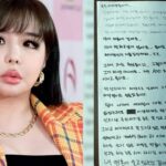 Park Bom 2NE1 mengunggah pernyataan tulisan tangan yang memicu perdebatan luas di kalangan penggemar.