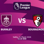 Match Banner: Burnley vs Bournemouth