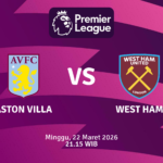 Match Banner: Aston Villa vs West Ham