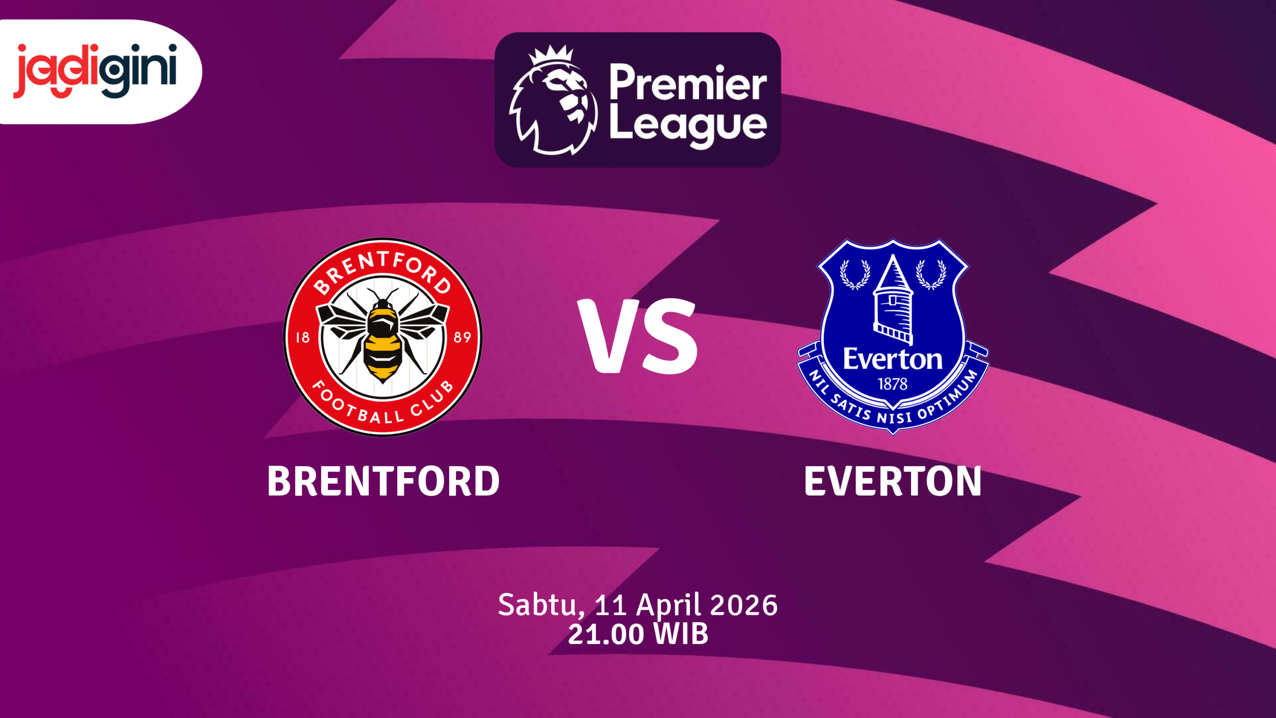 Match Banner: Brentford vs Everton