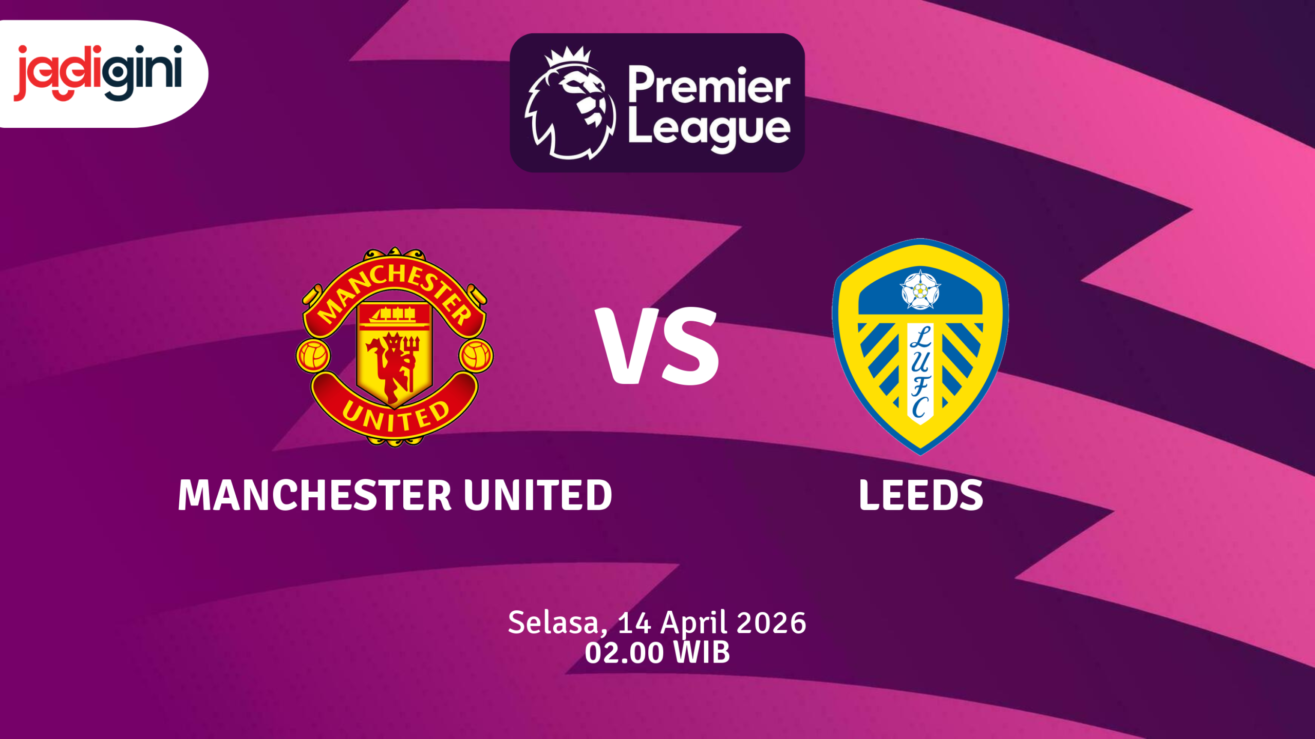 Match Banner: Manchester United vs Leeds
