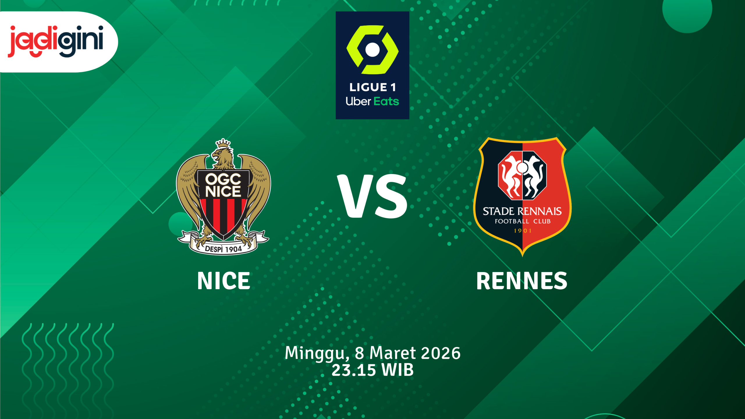 Match Banner: Nice vs Rennes