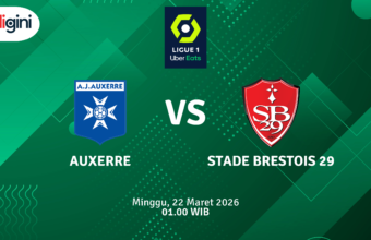 Match Banner: Auxerre vs Stade Brestois 29