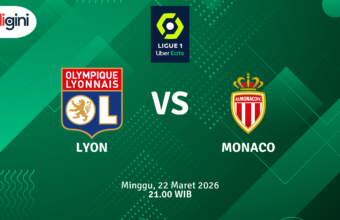 Match Banner: Lyon vs Monaco